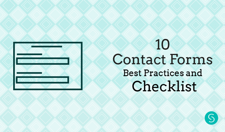 10 Contact Forms Best Practices And Checklist - Sabrina Couto's Blog